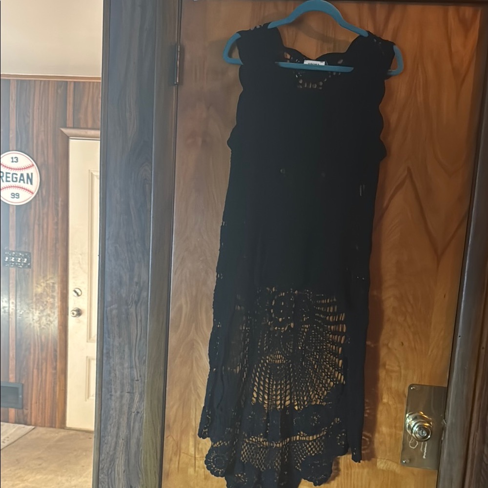 ADORA Black Asymmetrical High-Low top